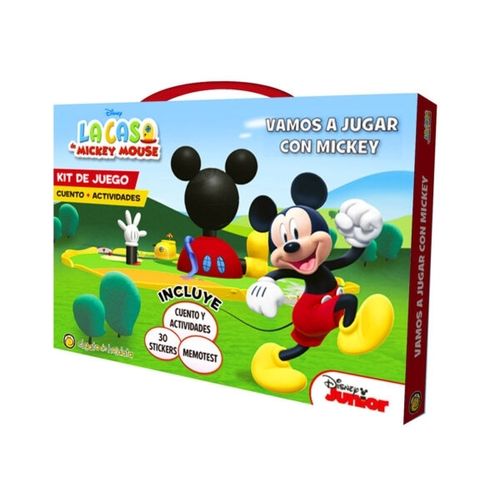 LA CASA DE MICKEY - VAMOS A JUGAR CON MICKEY - KIT VALIJITA