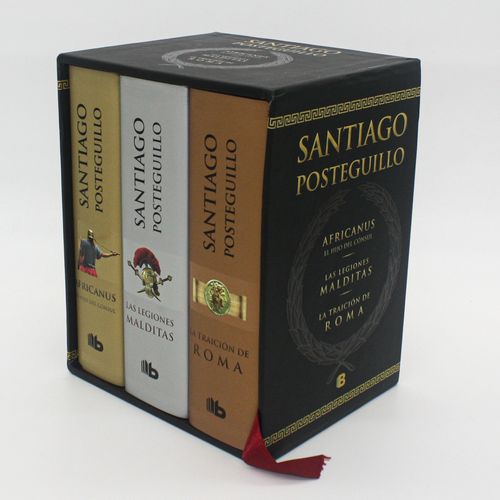 CAJA TRILOGIA AFRICANUS - SANTIAGO POSTEGUILLO