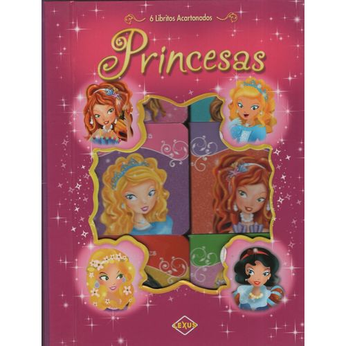 PRINCESAS 6 LIBRITOS ACARTONADOS PRINCESAS 6 LIBRITOS ACARTONADOS