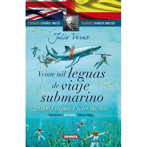 VEINTE MIL LEGUAS DE VIAJE SUBMARINO - CLÁSICOS BILINGÜES