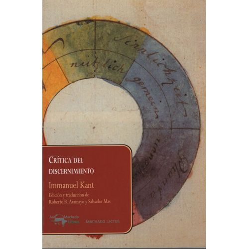 CRITICA DEL DISCERNIMIENTO