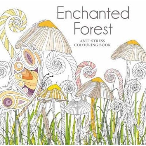 ENCHANTED FOREST ANTI STRESS COLOURING BOOK