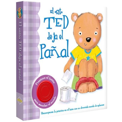 OSITO TED DEJA EL PAÑAL (CON SONIDO) TAPA DURA