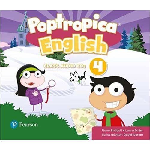 POPTROPICA ENGLISH (BRI) 4 (FORMATO AUDIO CD)