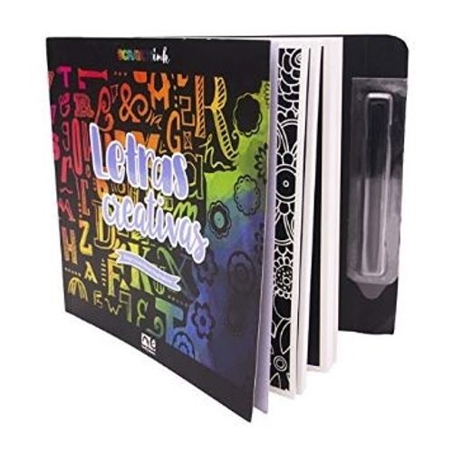 LETRAS CREATIVAS - SCRATCH INK - TROQUELADO - SHANDRA SMITH