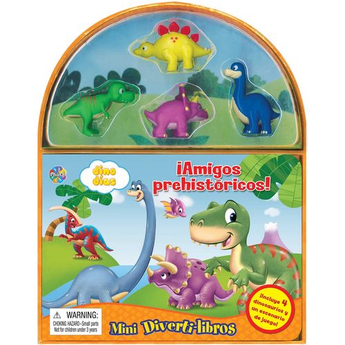AMIGOS PREHISTORICOS - MINI DIVERTI LIBROS
