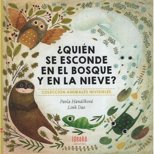 QUIEN SE ESCONDE EN EL BOSQUE Y EN LA NIEVE?