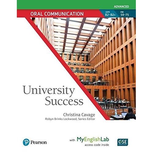 UNIVERSITY SUCCESS - ORAL COMMUNICATION (ADVANCED) - STUDENT