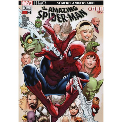 NUMERO ANIVERSARIO - THE AMAZING SPIDERMAN LEGACY 6