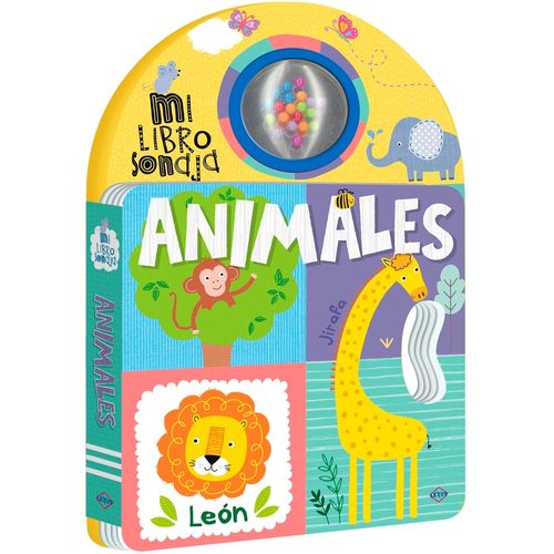 ANIMALES - MI LIBRO SONAJA - CON SONIDO INCLUYE SONAJERO ANIMALES - MI LIBRO SONAJA - CON SONIDO INCLUYE SONAJERO
