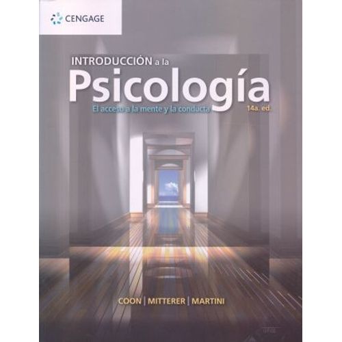 INTRODUCCION A LA PSICOLOGIA. EL ACCESO A LA MENTE Y LA COND