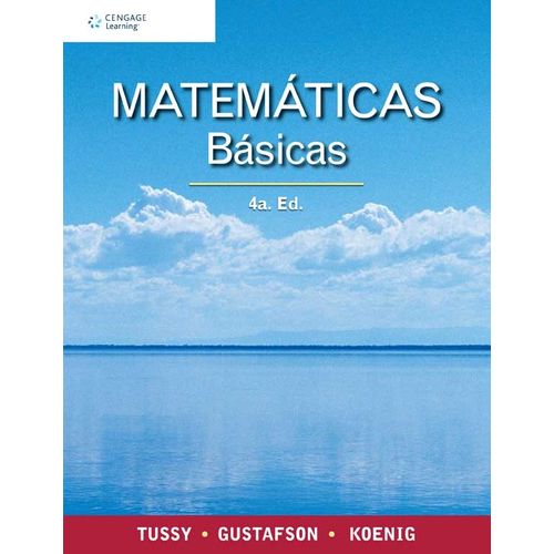 MATEMATICAS BASICAS (4TA.EDICION) TUSSY - GUSTAFSON