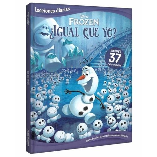 LIBRO FROZEN IGUAL QUE YO LECCIONES DIARIAS FROZEN (+37 STIC
