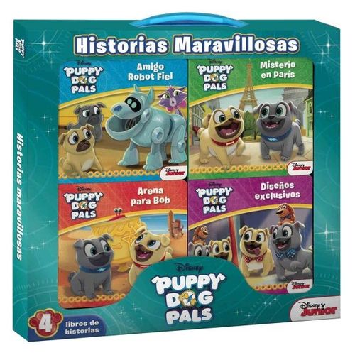 HISTORIAS MARAVILOSAS - PUPPY DOG PALS - 4 LIBROS DE HISTORI