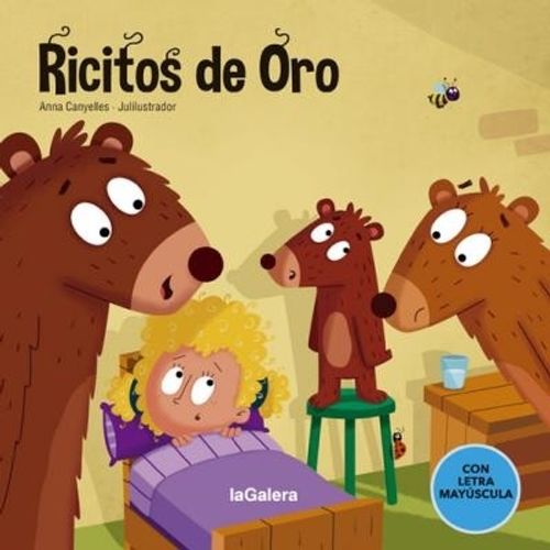 LIBRO RICITOS DE ORO / IMPRENTA MAYUSCULA