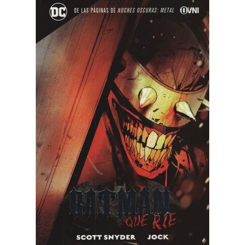 LIBRO EL BATMAN QUE RIE / DC DE LAS PAGINAS DE NOCHES ODCURA