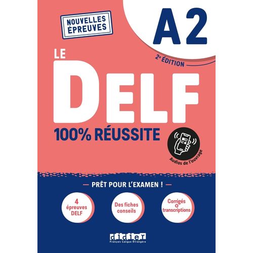 DELF A2, LE 2EME EDITION - LIVRE + ONPRINT