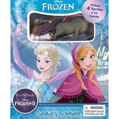 LIBRO CUENTOS Y AVENTURAS - DISNEY FROZEN