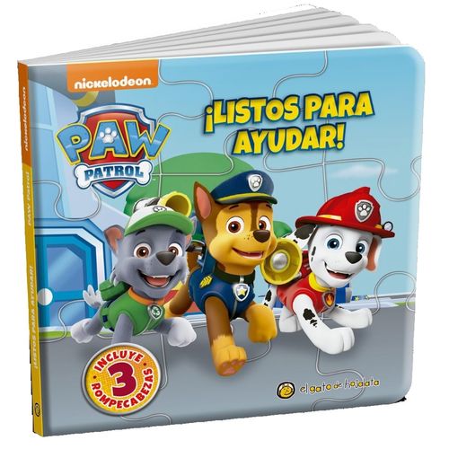 LIBRO LISTOS PARA AYUDAR! PAW PATROL - INCLUYE 3 ROMPECABEZA LIBRO LISTOS PARA AYUDAR! PAW PATROL - INCLUYE 3 ROMPECABEZA