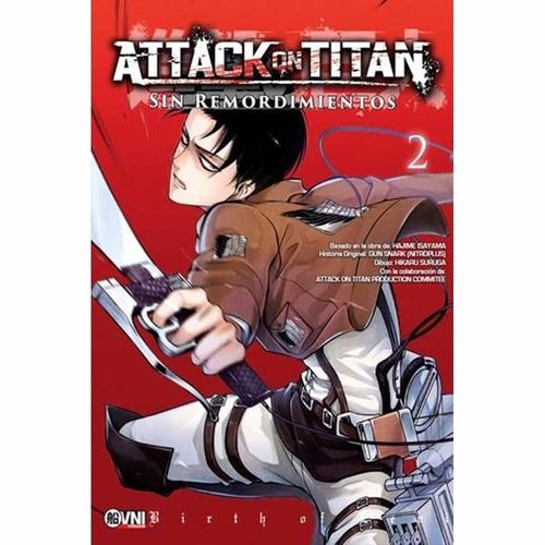 ATTACK ON TITAN SIN REMORDIMIENTOS VOL.2