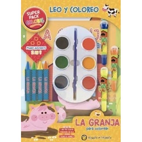 LA GRANJA PARA COLOREAR - SUPER PACK COLORES