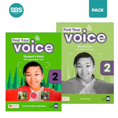 FIND YOUR VOICE 2 -  SB + WB - 2 LIBROS