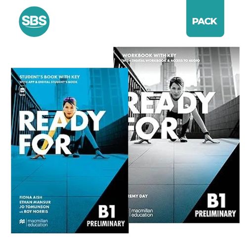 READY FOR B1 PRELIMINARY WITH KEY - SB + WB - 2 LIBROS