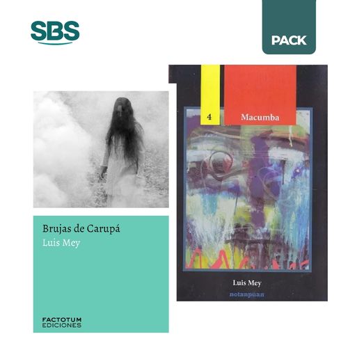 BRUJAS DE CARUPA + MACUMBA - MEY - 2 LIBROS