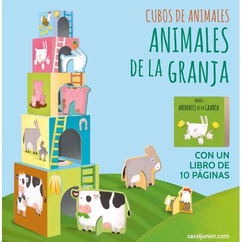 ANIMALES DE GRANJA - CUBOS DE ANIMALES
