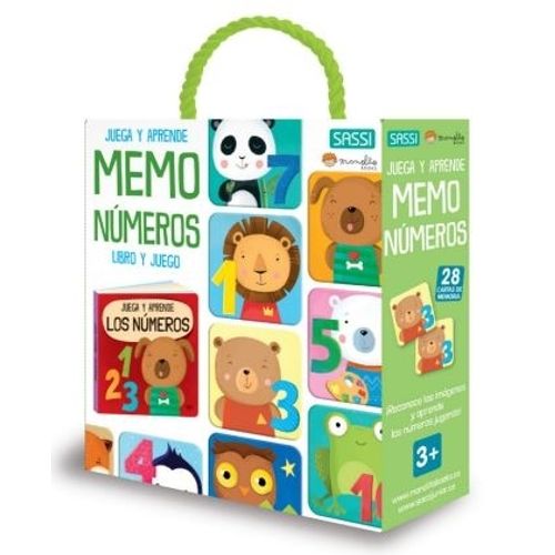 MEMO NUMEROS - JUEGA Y APRENDE - LIBRO Y JUEGO