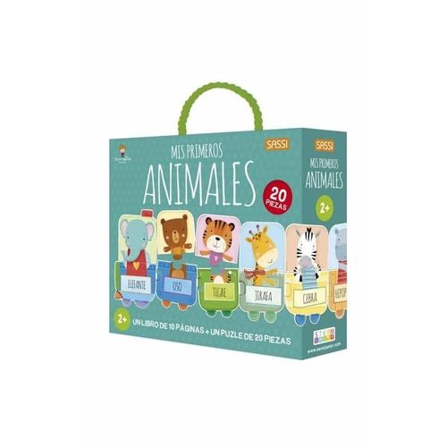MIS PRIMEROS ANIMALES - LIBRO + PUZZLE 20 PIEZAS MIS PRIMEROS ANIMALES - LIBRO + PUZZLE 20 PIEZAS
