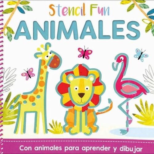 LIBRO ANIMALES - STENCIL FUN