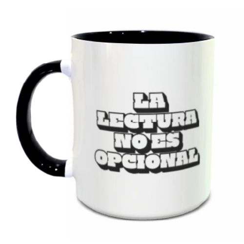 TAZA SBS LA LECTURA NO ES OPCIONAL TAZA SBS LA LECTURA NO ES OPCIONAL