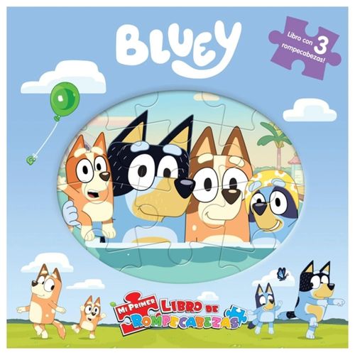 BLUEY - MI PRIMER LIBRO DE ROMPECABEZAS