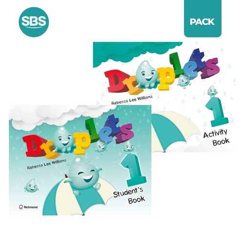 DROPLETS 1 - SB + WB - 2 LIBROS