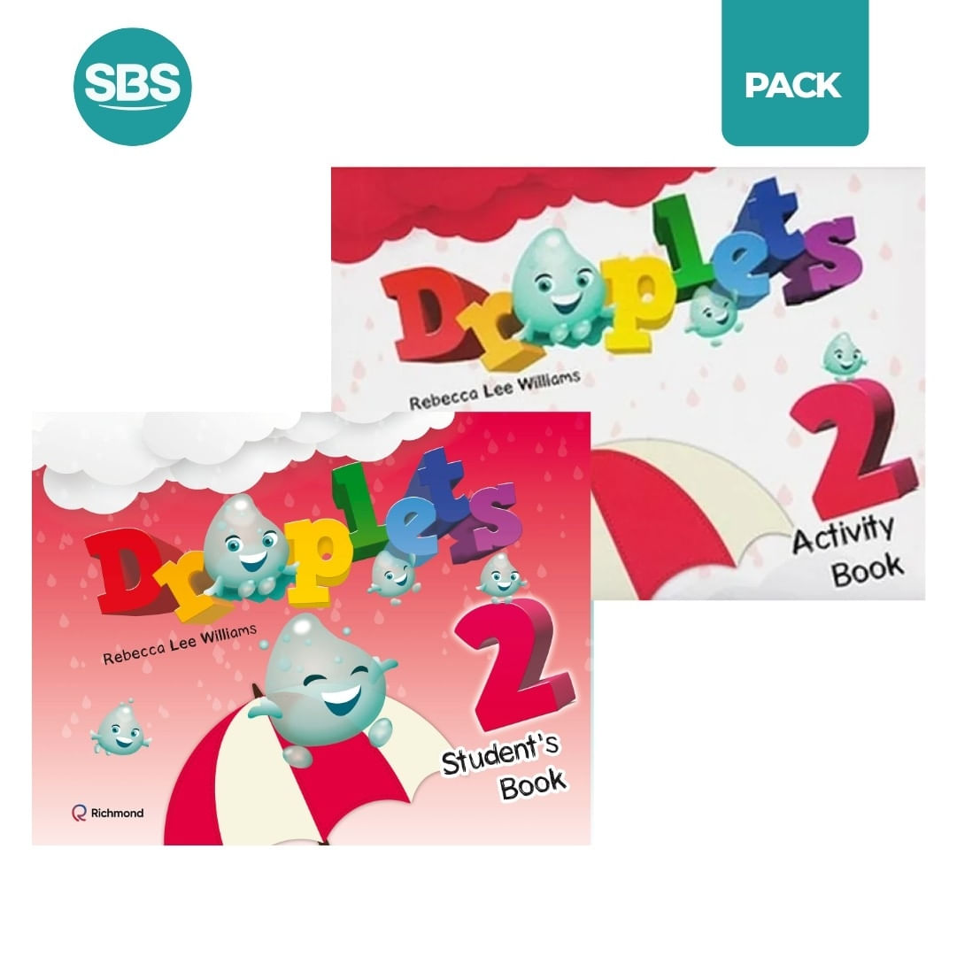 DROPLETS 2 - SB + WB - 2 LIBROS
