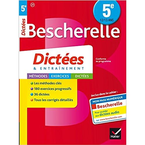 BESCHERELLE - DICTEES 5/ED  (12/13 ANS)