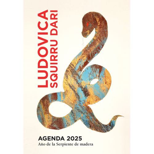 AGENDA 2025 - AÑO DE LA SERPIENTE DE MADERA - LUDOVICA SQUIR