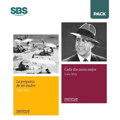 PREGUNTA DE MI MADRE + CADA DIA CANTA MEJOR - MEY - 2 LIBROS