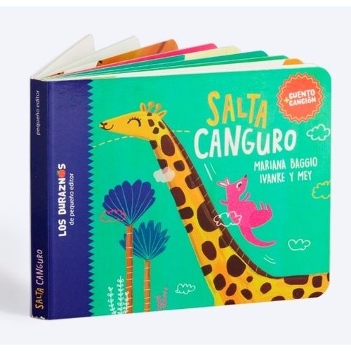 SALTA CANGURO - LOS DURAZNOS - MAYUSCULA - CARTONE