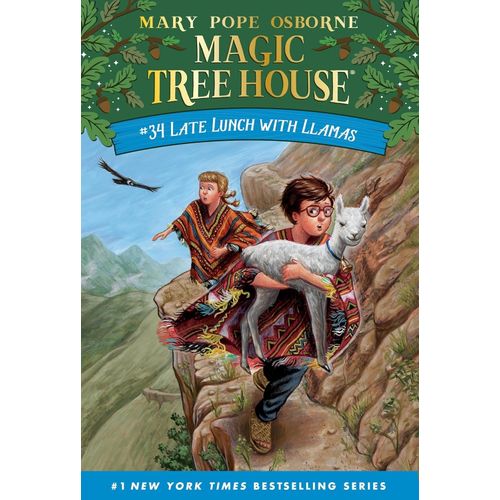 LATE LUNCH WITH LLAMAS - MAGIC TREE HOUSE 34