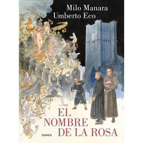 EL NOMBRE DE LA ROSA - NOVELA GRAFICA - LIBRO 1 - ECO