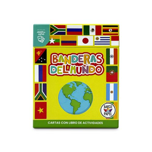 BANDERAS DEL MUNDO - LIBRO + CARTAS - EDUCARDS