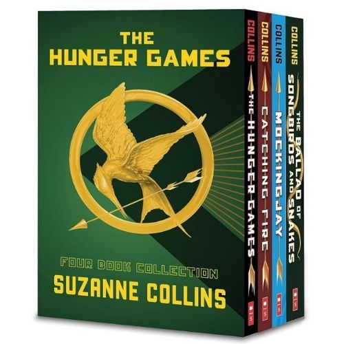HUNGER GAMES 1-4 (BOX SET) - SUZANNE COLLINS