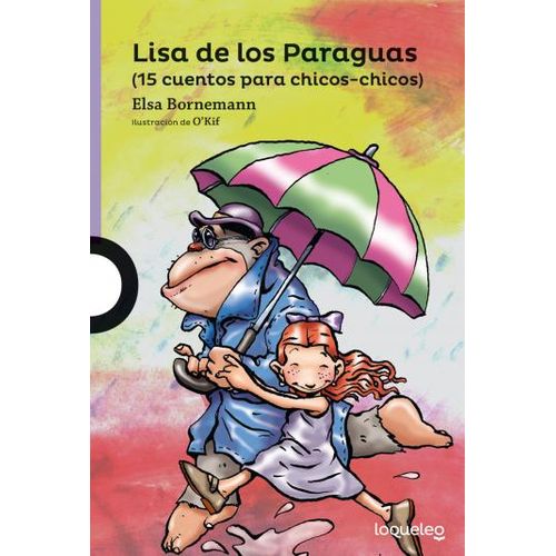LISA DE LOS PARAGUAS - LOQUELEO MORADA
