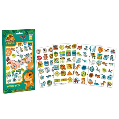 TATTOO WOW JURASSIC WORLD EXPLORER