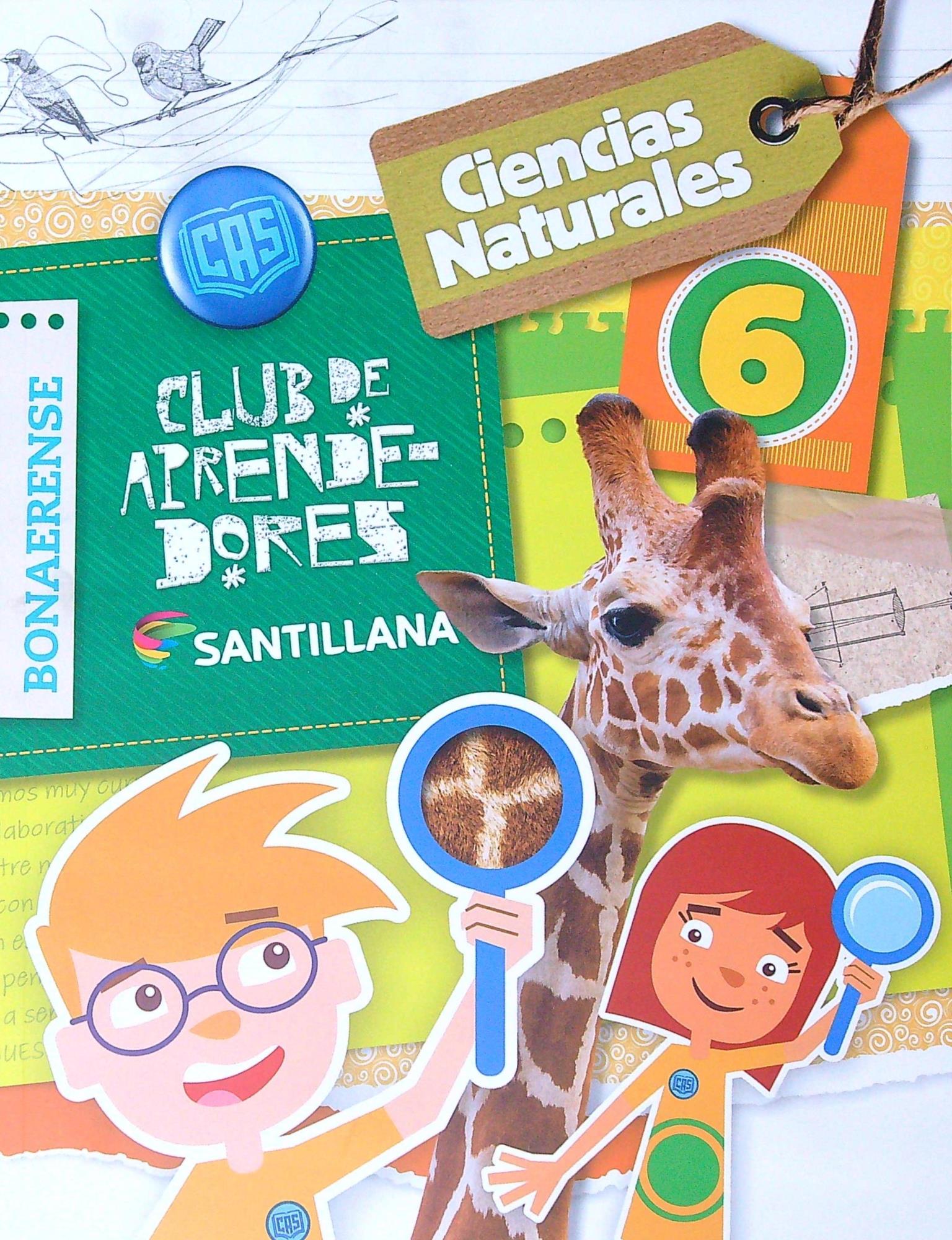 CIENCIAS NATURALES 6 BONAERENSE - CLUB DE APRENDEDORES