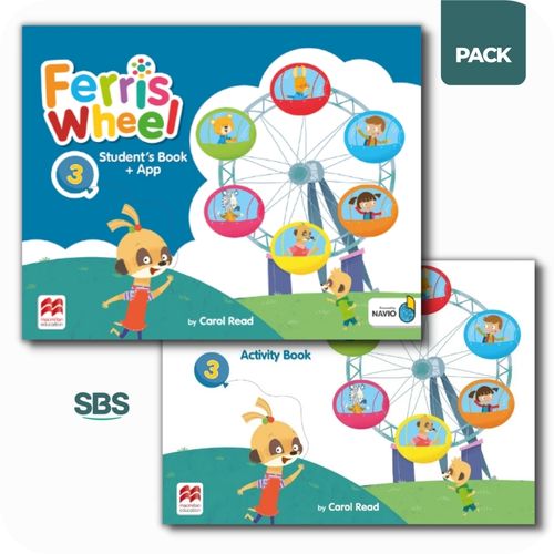 FERRIS WHEELS 3 - STUDENT'S BOOK + WORKBOOK PACK