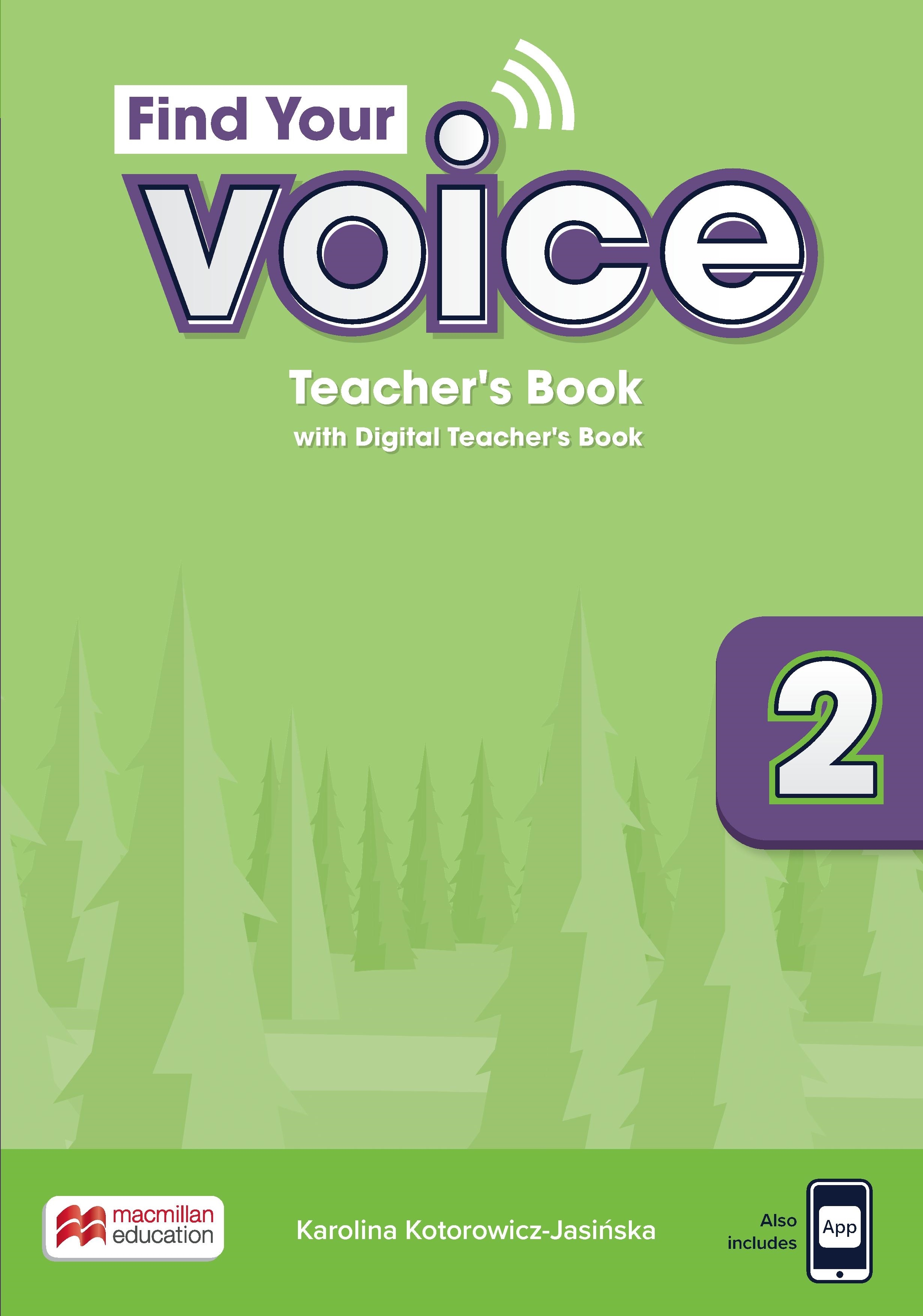 FIND YOUR VOICE 2 - TEACHER'S BOOK + APP