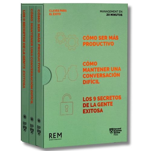 CLAVES PARA EL EXITO - MANAGEMENT EN 20 MINUTOS HBR -ESTUCHE